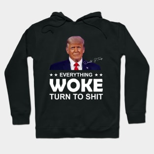 Everything Woke 2024 Trump Hoodie